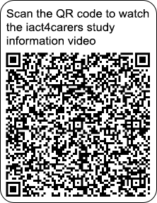 QR code for a video about the iactforcarers study