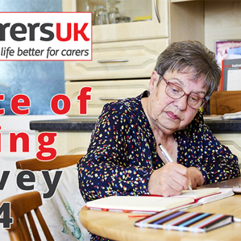 Carers Uk State of Caring survey 2024 banner