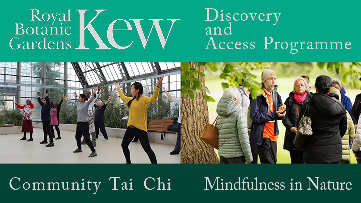 Kew wellbeing activities-Community Tai Chi and Mindfulness in Nature