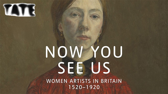 Promotional poster for the Now You See Us exhibition at the Tate Britain