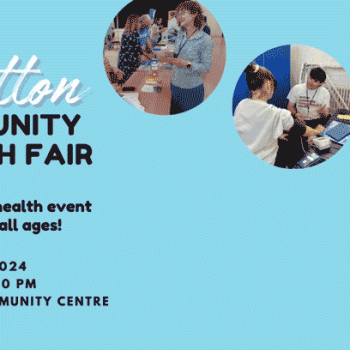 Whitton Community Health Fair - June 2024- banner